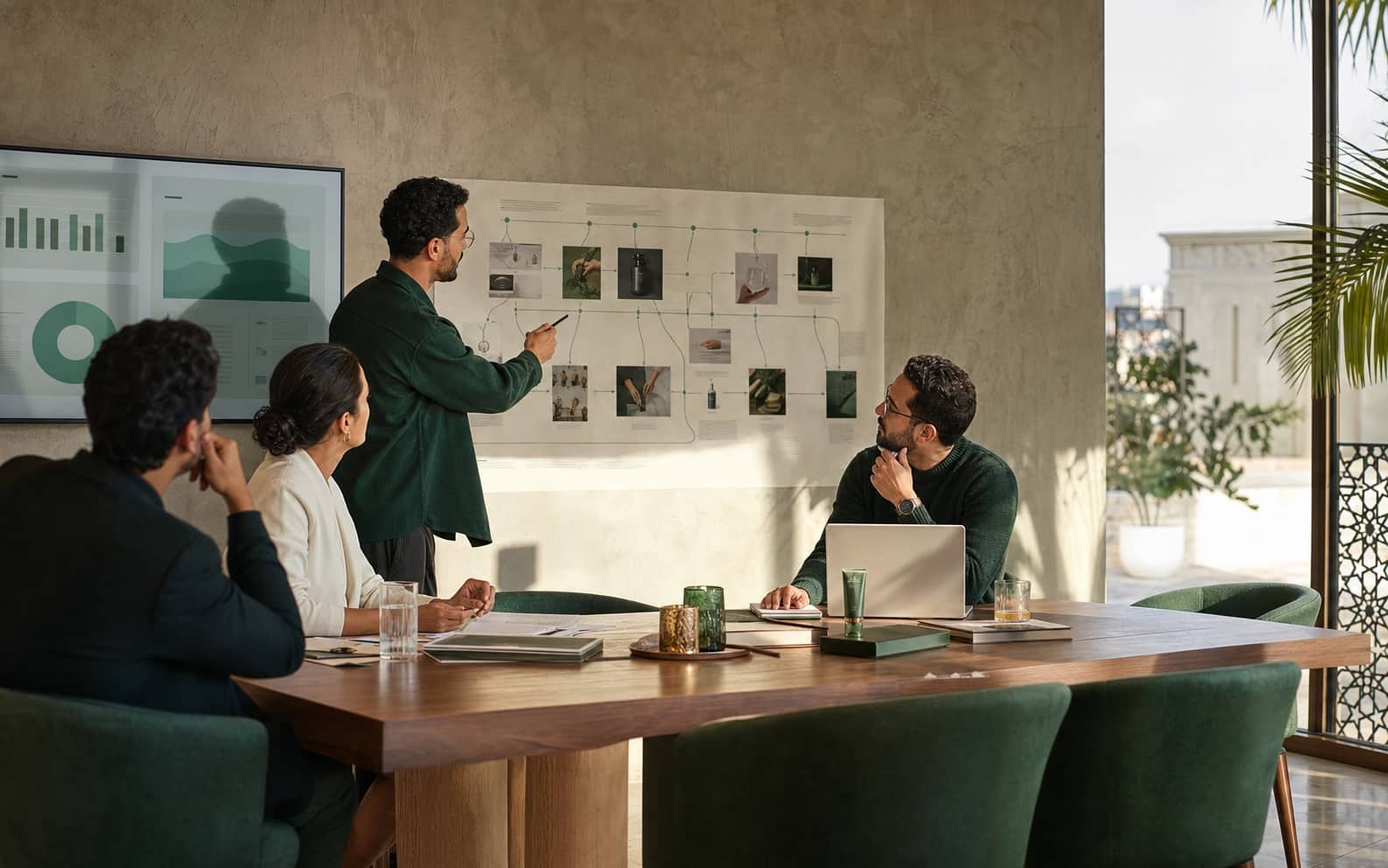 Atelier de stratégie avant la production des contenus