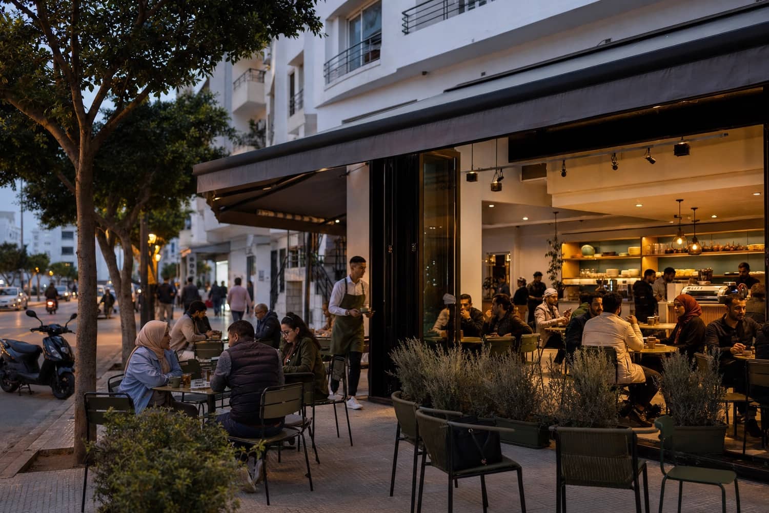 Restaurants à Fès, contexte local marocain