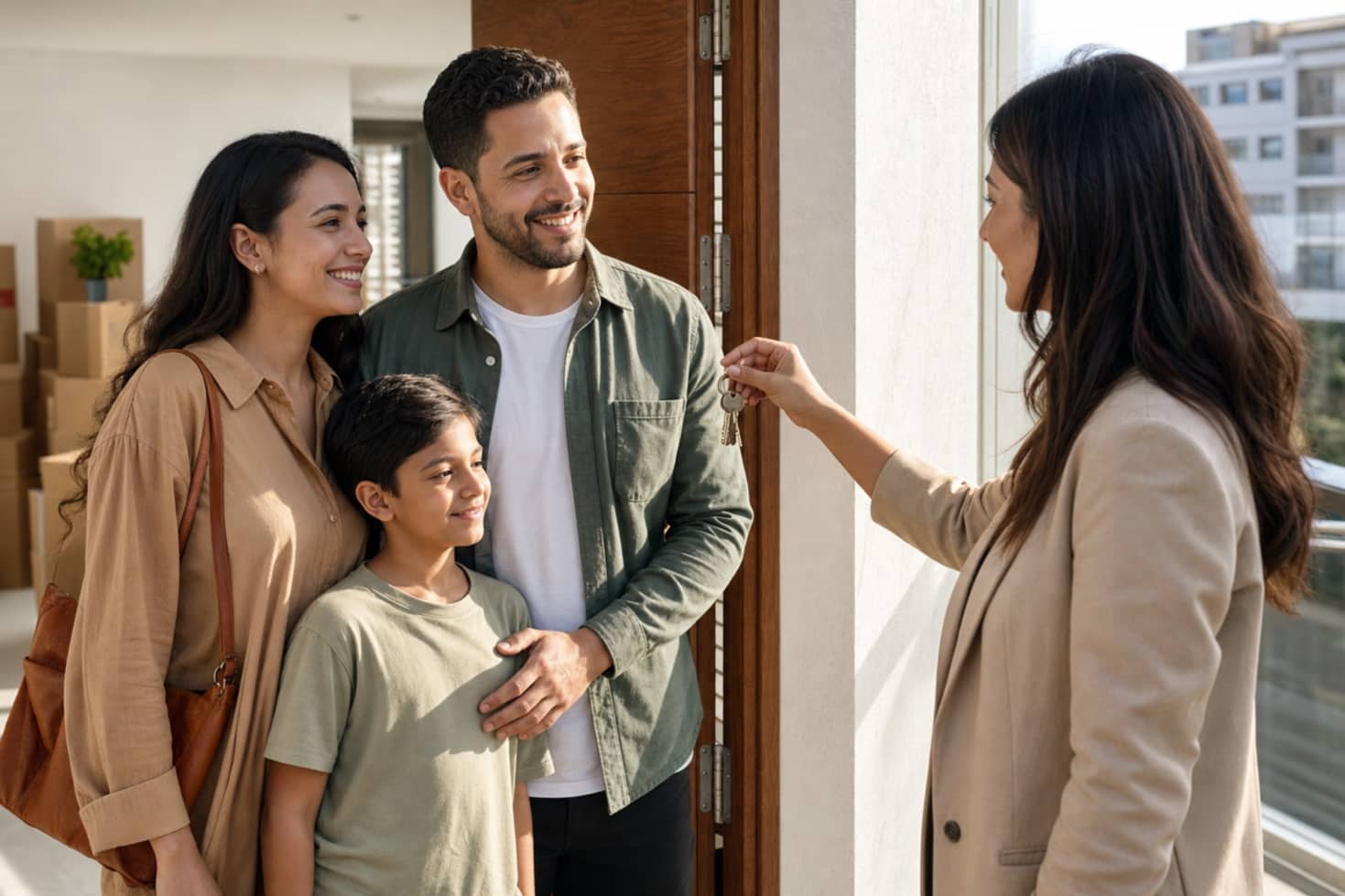 Client servi dans un agence immobilière à Marrakech